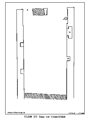 Plan du rez-de-chausse