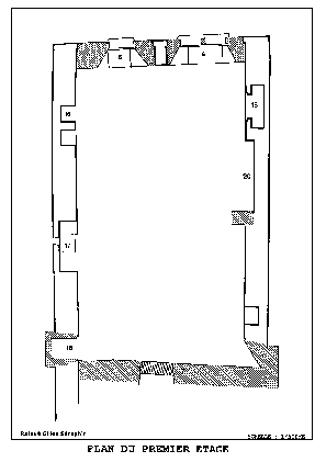 Plan du 1er tage