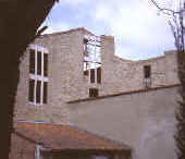 Le chevet des Cordeliers en mars 1999